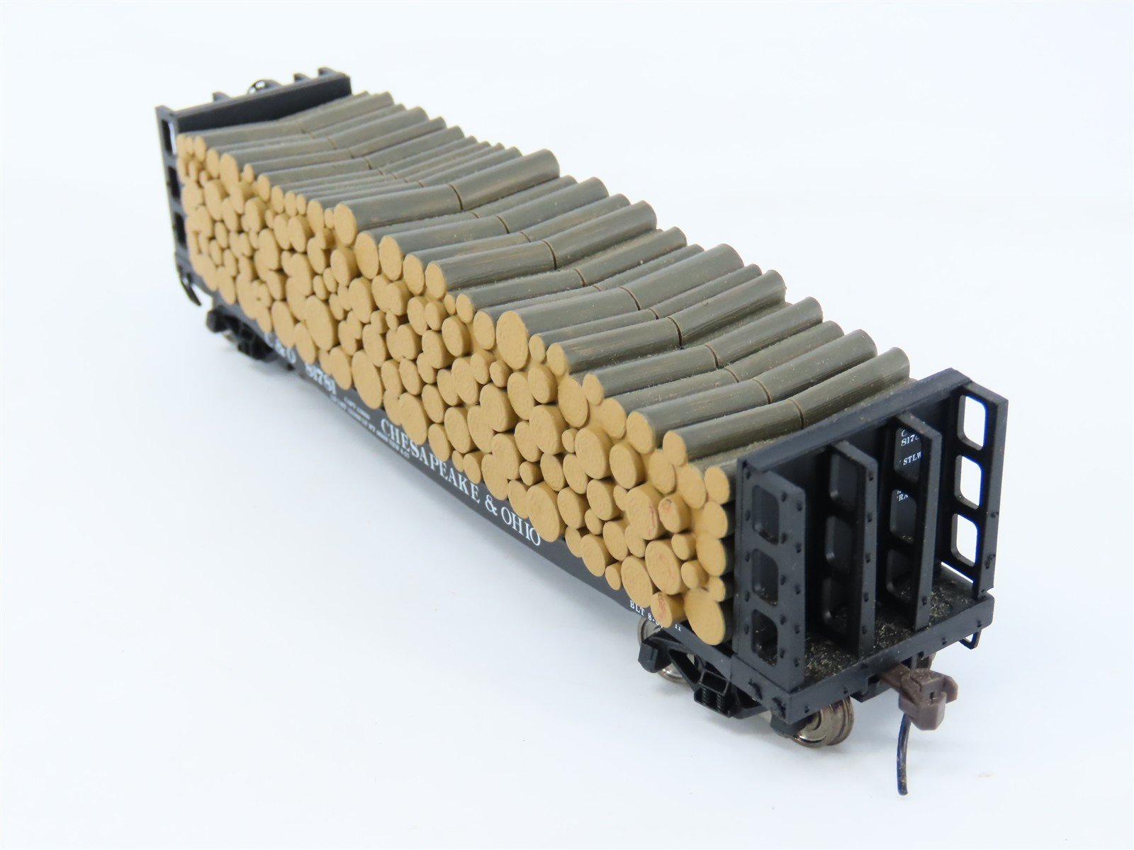 HO Scale Atlas 1603-1 C&O Chesapeake & Ohio GSC Pulpwood Flat Car #81781