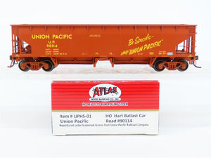 HO Scale Atlas Master Line UPHS-01 UP Union Pacific Hart Ballast Hopper #90114