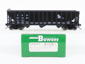 HO Scale Bowser 42907 C&O Chesapeake & Ohio Progress 3-Bay Open Hopper #151581
