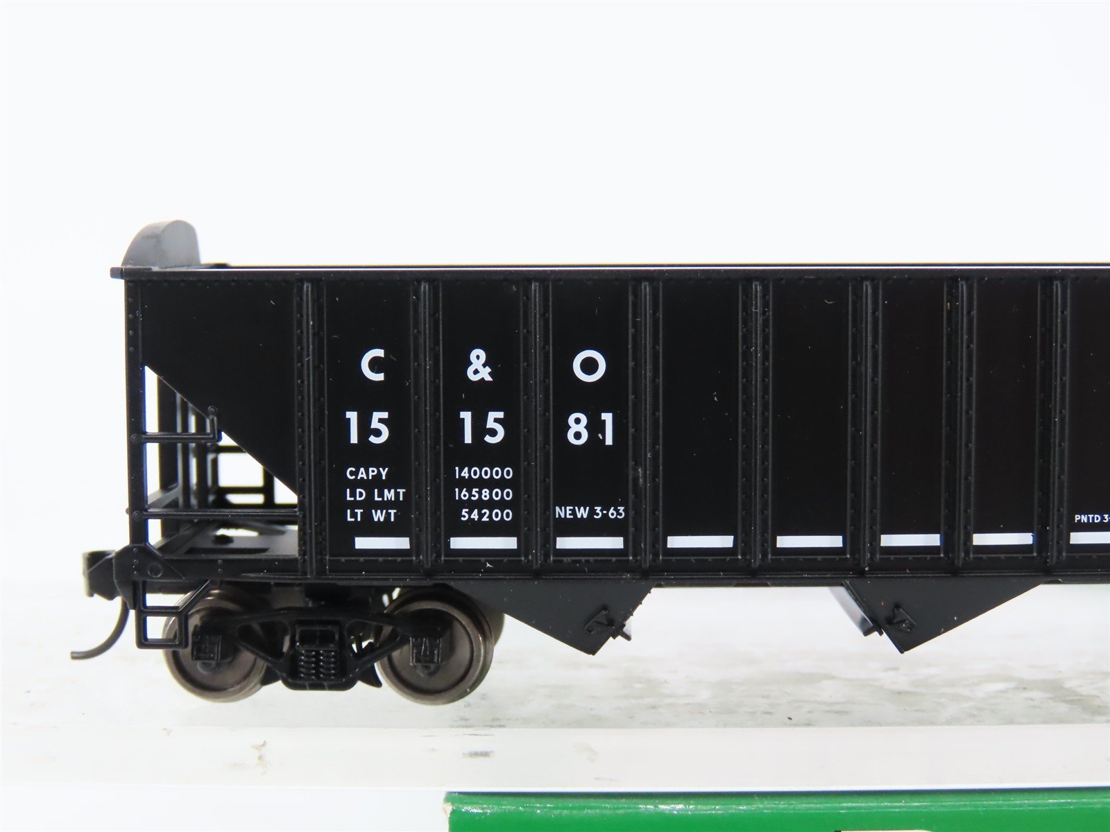 HO Scale Bowser 42907 C&O Chesapeake & Ohio Progress 3-Bay Open Hopper #151581