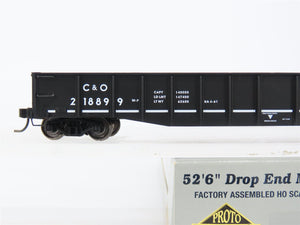 HO Scale PROTO 2000 21453 C&O Chesapeake & Ohio 52' 6