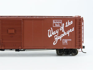 HO Scale PROTO 2000 CB&Q Burlington Route 50' Single Door Box Car #21019