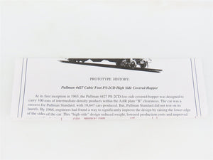 HO Scale PROTO 2000 23374 UP Union Pacific Railroad 3-Bay Covered Hopper #81181