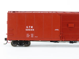 HO Scale PROTO 2000 GTW Grand Trunk Western Single Door 50' Box Car #595184