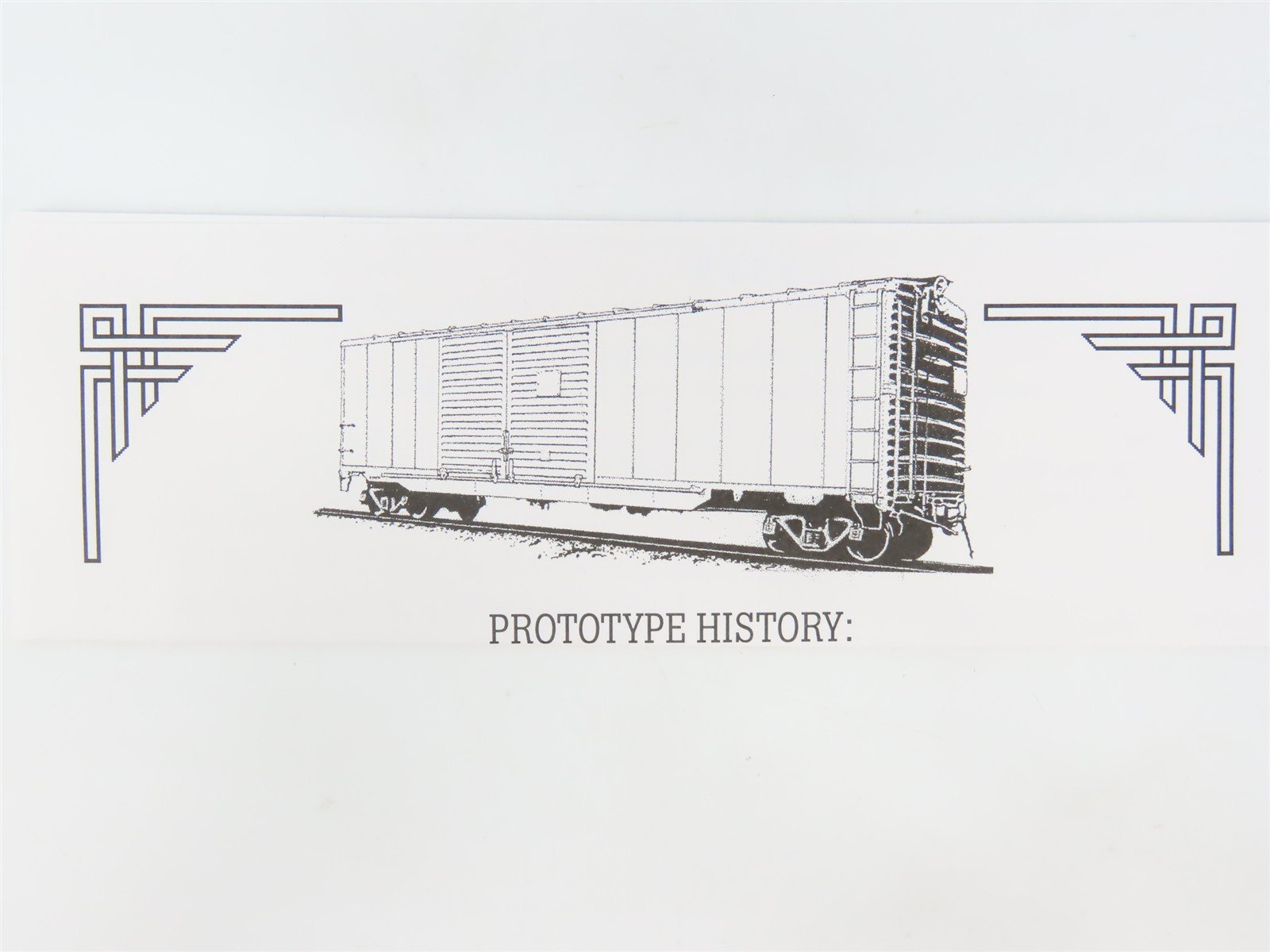 HO Scale PROTO 2000 ERIE Railroad 50' Automobile Box Car #65012