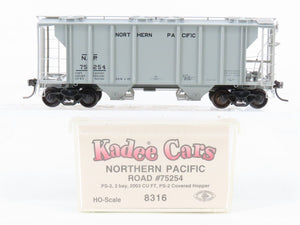 HO Scale Kadee Cars 8316 NP Northern Pacific 2-Bay Covered Hopper #75254