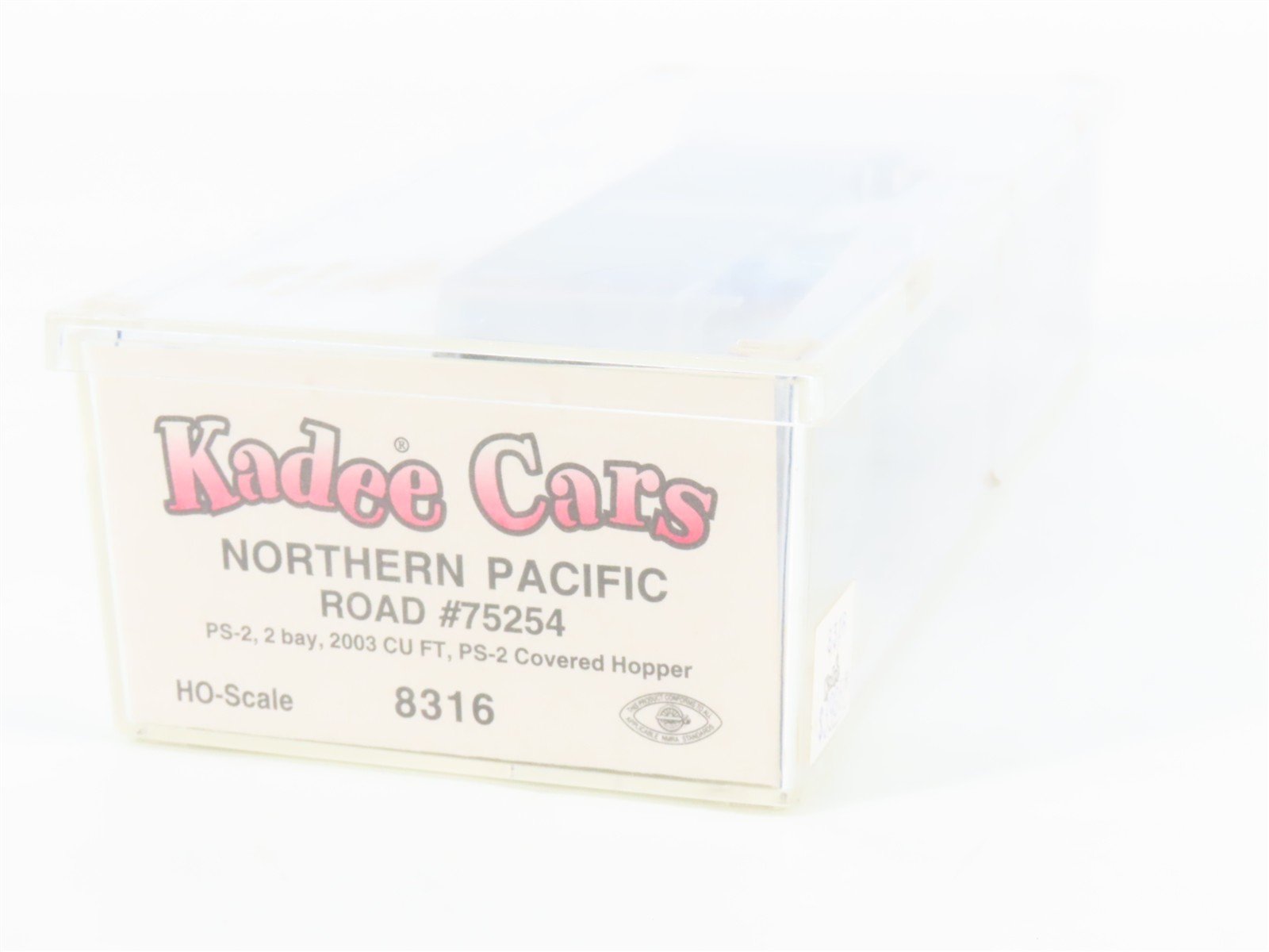 HO Scale Kadee Cars 8316 NP Northern Pacific 2-Bay Covered Hopper #75254