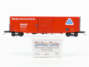 HO Scale Kadee Cars 6327 BAR Bangor & Aroostook 50' Single Door Box Car #6012