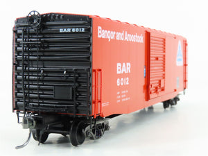 HO Scale Kadee Cars 6327 BAR Bangor & Aroostook 50' Single Door Box Car #6012