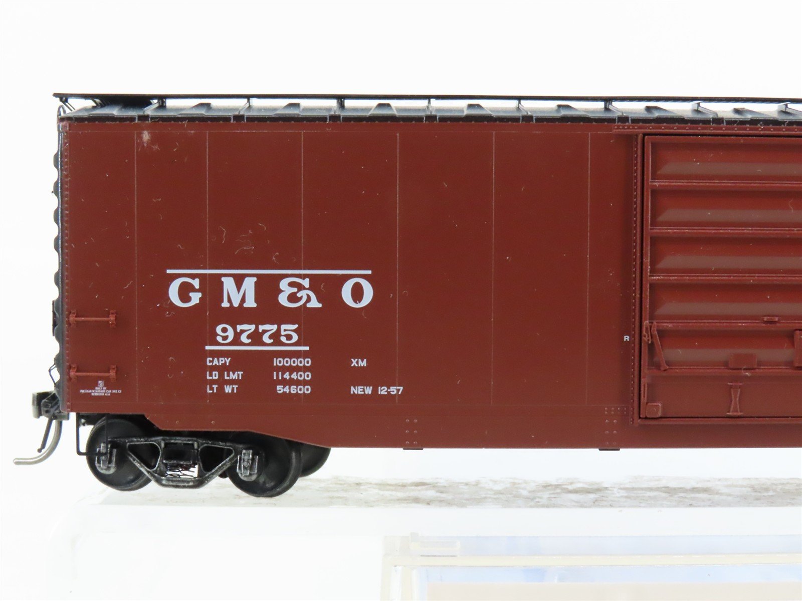 HO Scale Kadee Cars 6018 GM&O Gulf Mobile & Ohio 50' Single Door Box Car #9775