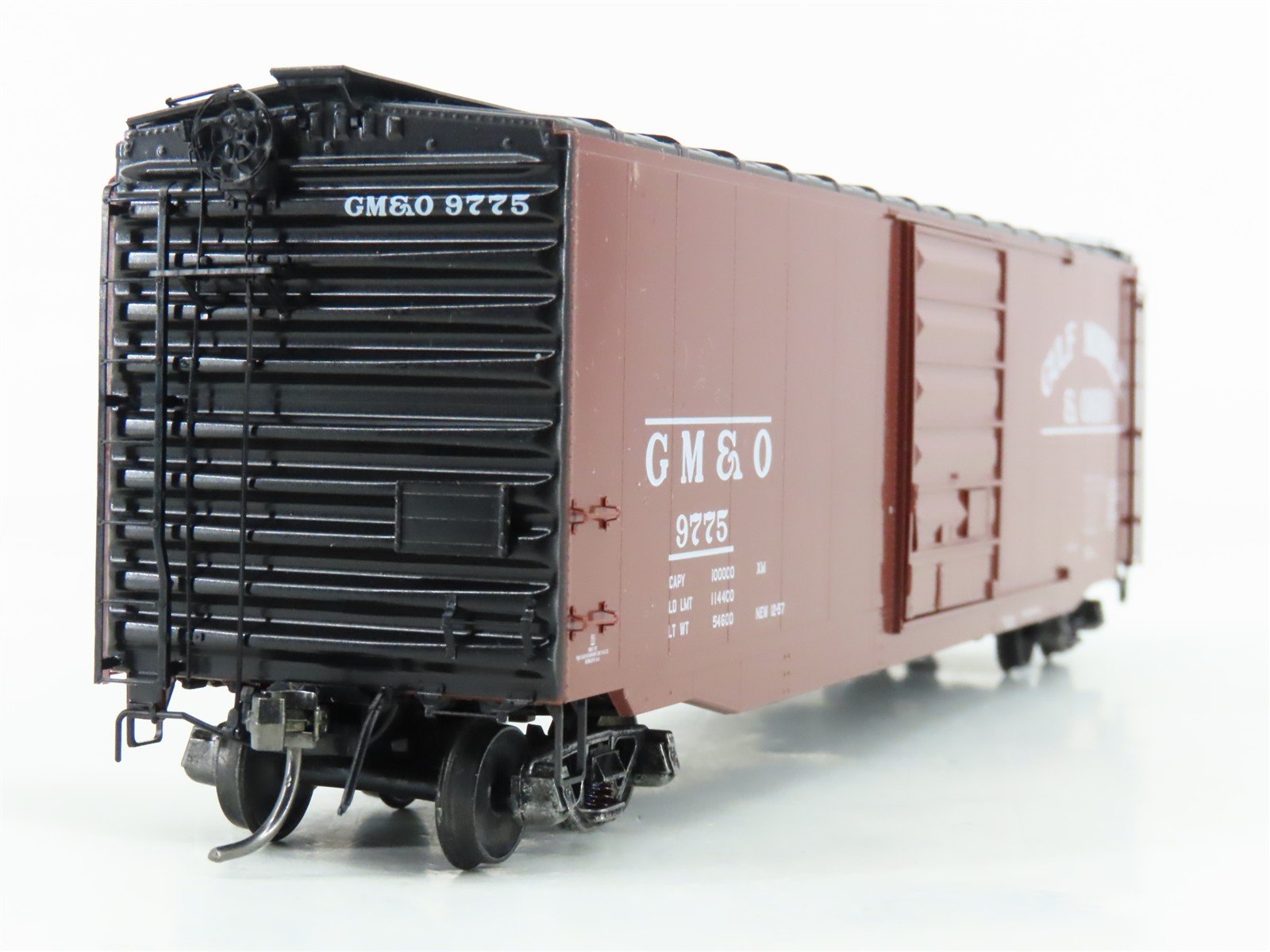 HO Scale Kadee Cars 6018 GM&O Gulf Mobile & Ohio 50' Single Door Box Car #9775