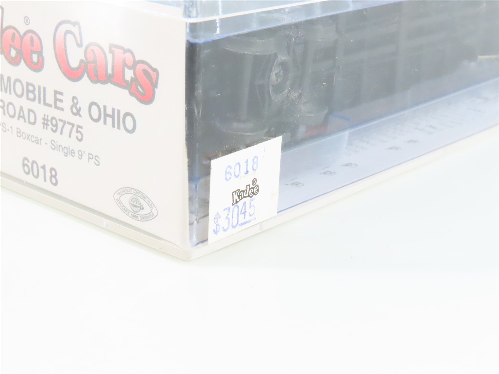 HO Scale Kadee Cars 6018 GM&O Gulf Mobile & Ohio 50' Single Door Box Car #9775