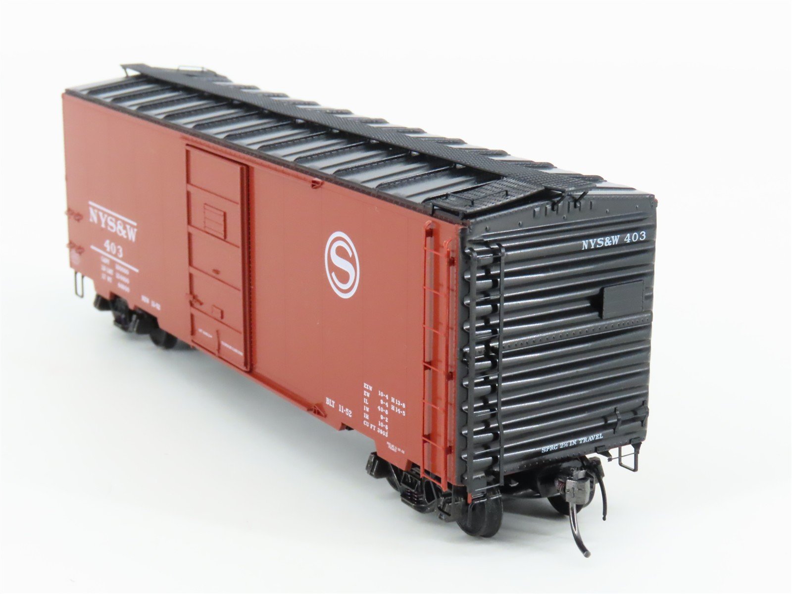 HO Scale Kadee Cars 4068 NYS&W Susquehanna 40' PS-1 Single Door Box Car #403
