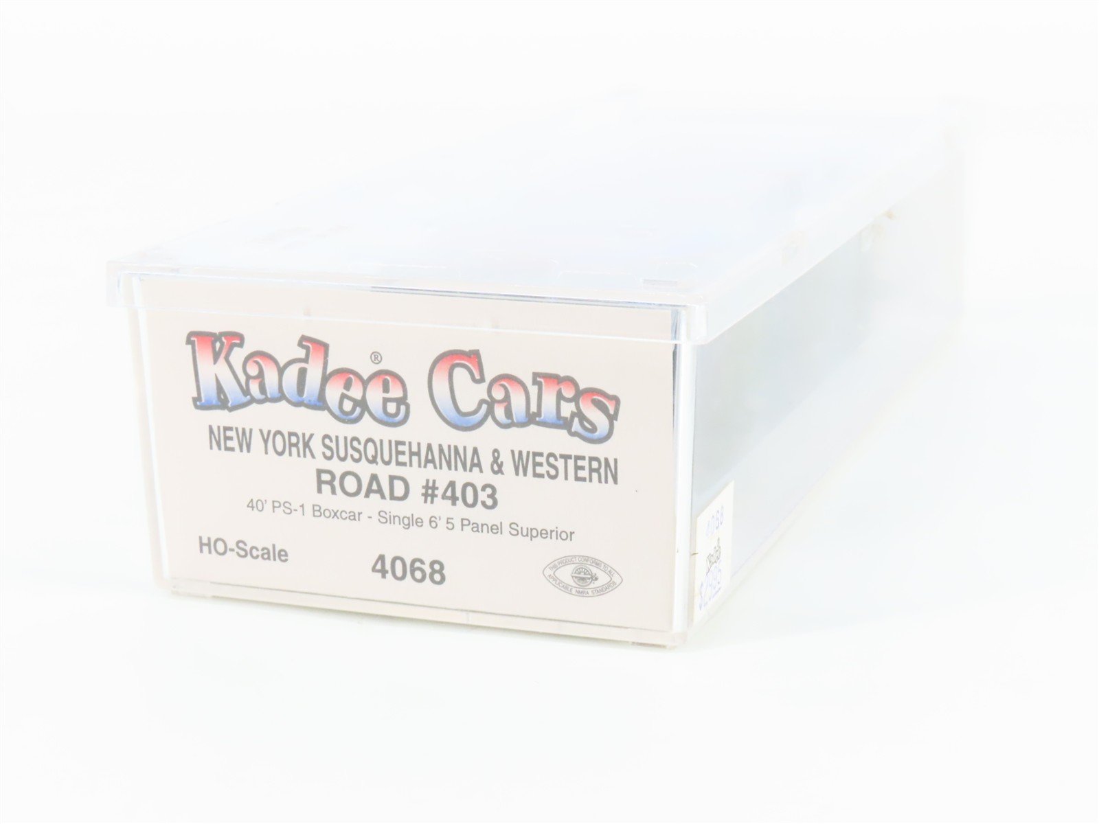 HO Scale Kadee Cars 4068 NYS&W Susquehanna 40' PS-1 Single Door Box Car #403