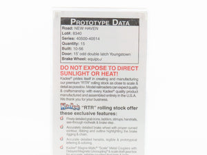 HO Scale Kadee Cars 6731 NH New Haven 50' PS-1 Double Door Box Car #40504