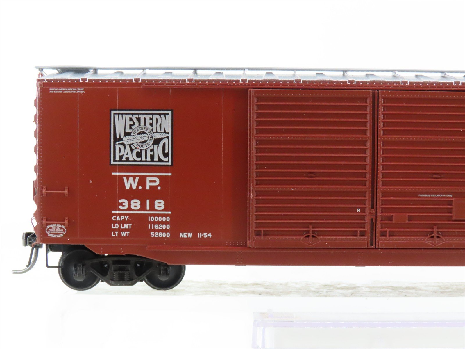 HO Scale Kadee Cars 6511 WP Western Pacific 