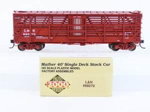 HO Scale Proto 2000 L&N Louisville & Nashville 40' Double Deck Stock Car #88070