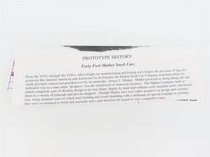 HO Scale Proto 2000 L&N Louisville & Nashville 40' Double Deck Stock Car #88070