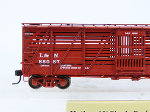 HO Scale Proto 2000 L&N Louisville & Nashville 40' Double Deck Stock Car #88087