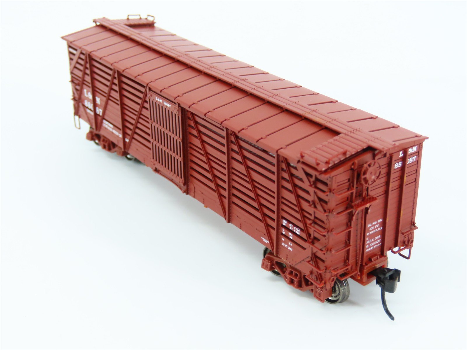 HO Scale Proto 2000 L&N Louisville & Nashville 40' Double Deck Stock Car #88087