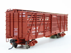 HO Scale Proto 2000 L&N Louisville & Nashville 40' Double Deck Stock Car #88025