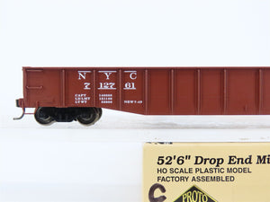 HO Scale Proto 2000 NYC New York Central 52' Drop End Mill Gondola #712567