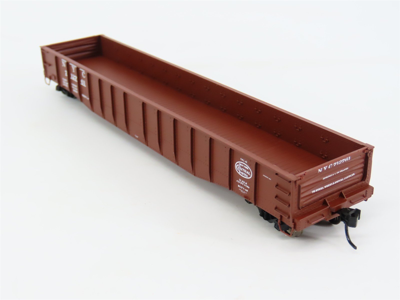 HO Scale Proto 2000 NYC New York Central 52' Drop End Mill Gondola #712567