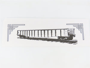 HO Scale Proto 2000 PM Pere Marquette 52' Drop End Mill Gondola #18899