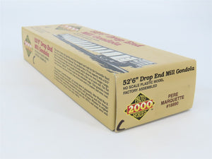 HO Scale Proto 2000 PM Pere Marquette 52' Drop End Mill Gondola #18899