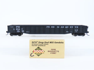 HO Scale Proto 2000 PM Pere Marquette 52' Drop End Mill Gondola #18867