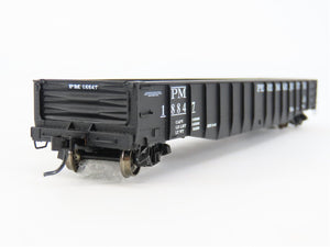 HO Scale Proto 2000 PM Pere Marquette 52' Drop End Mill Gondola #18847