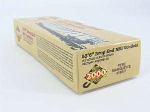 HO Scale Proto 2000 PM Pere Marquette 52' Drop End Mill Gondola #18847