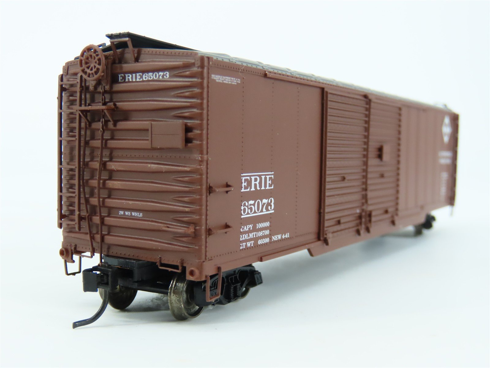 HO Scale Proto 2000 ERIE Railway 50' Automobile Boxcar #65073