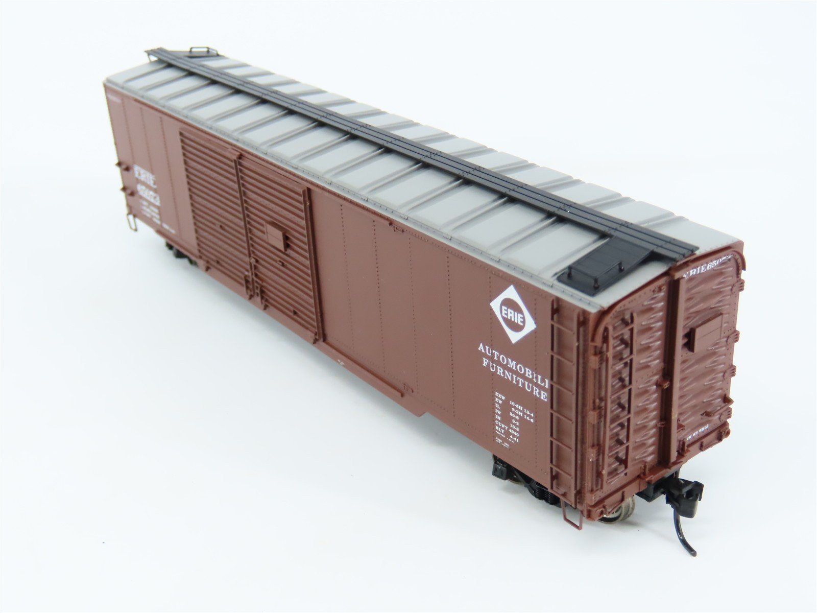 HO Scale Proto 2000 ERIE Railway 50' Automobile Boxcar #65073