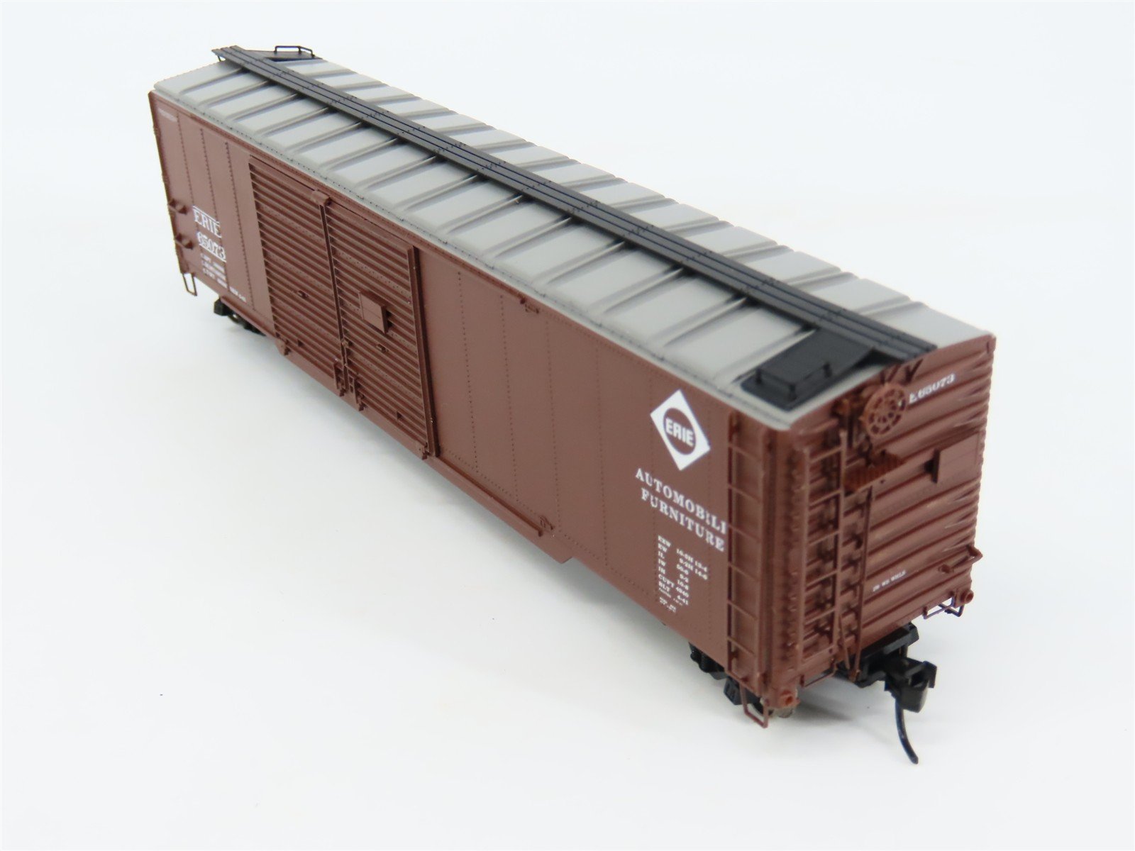 HO Scale Proto 2000 ERIE Railway 50' Automobile Boxcar #65073
