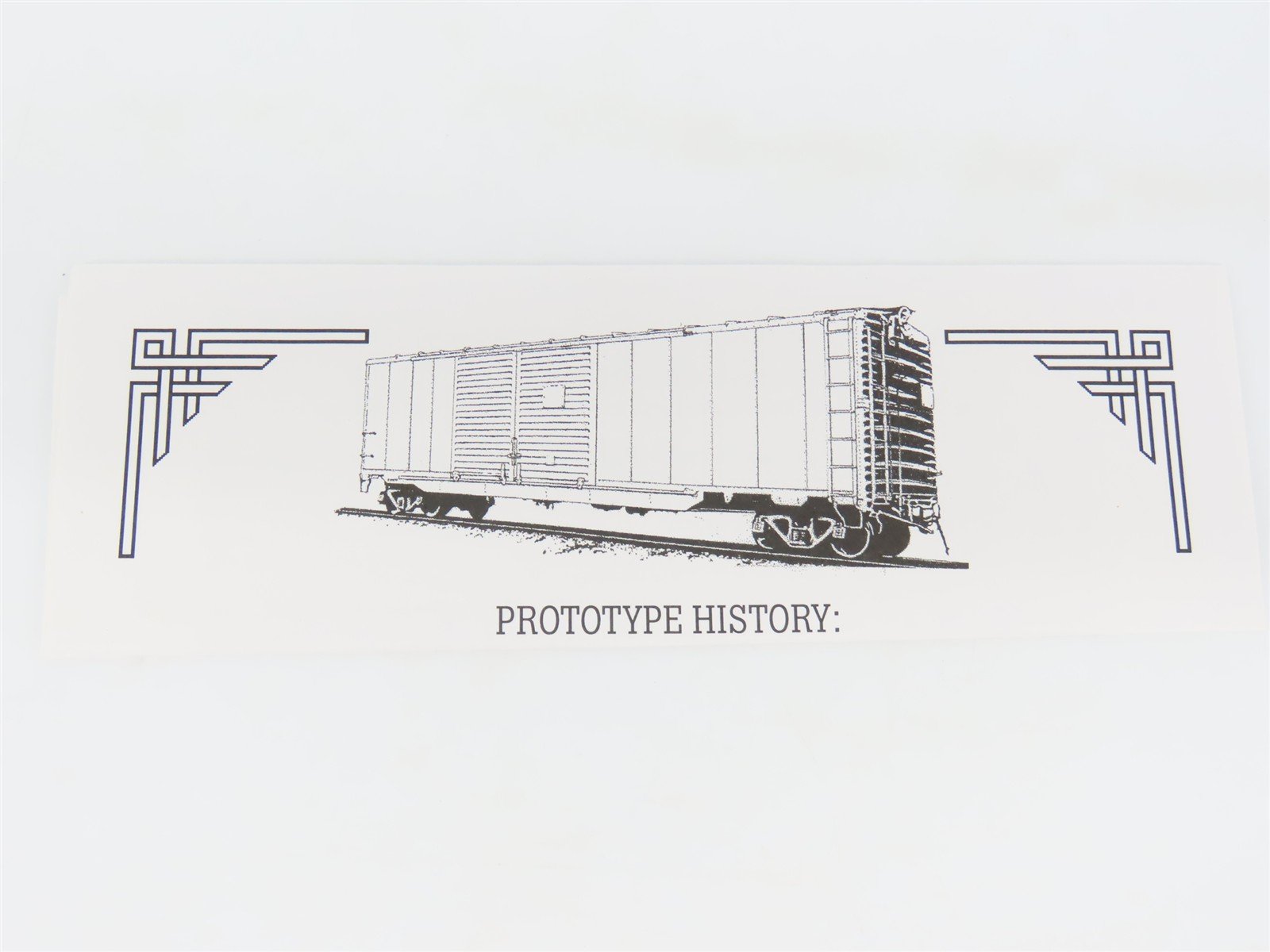 HO Scale Proto 2000 ERIE Railway 50' Automobile Boxcar #65073