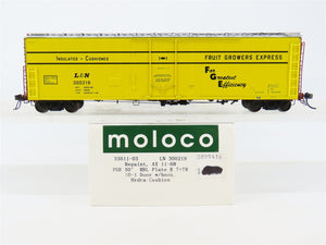 HO Scale Moloco 33011-03 L&N Louisville & Nashville FGE 50' Boxcar #300219