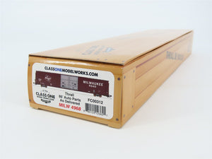 HO Scale Class One Models FC00312 MILW Railway 86' Auto Parts Boxcar #4968