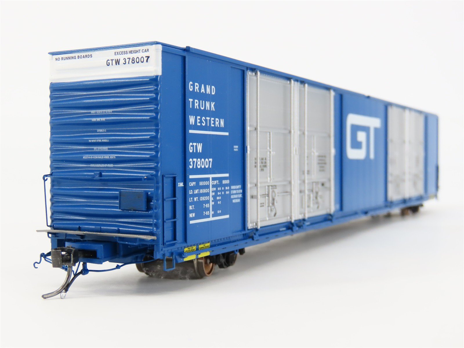 HO Scale Class One Models FC00415 GTW Railway 86' Auto Parts Boxcar #378007