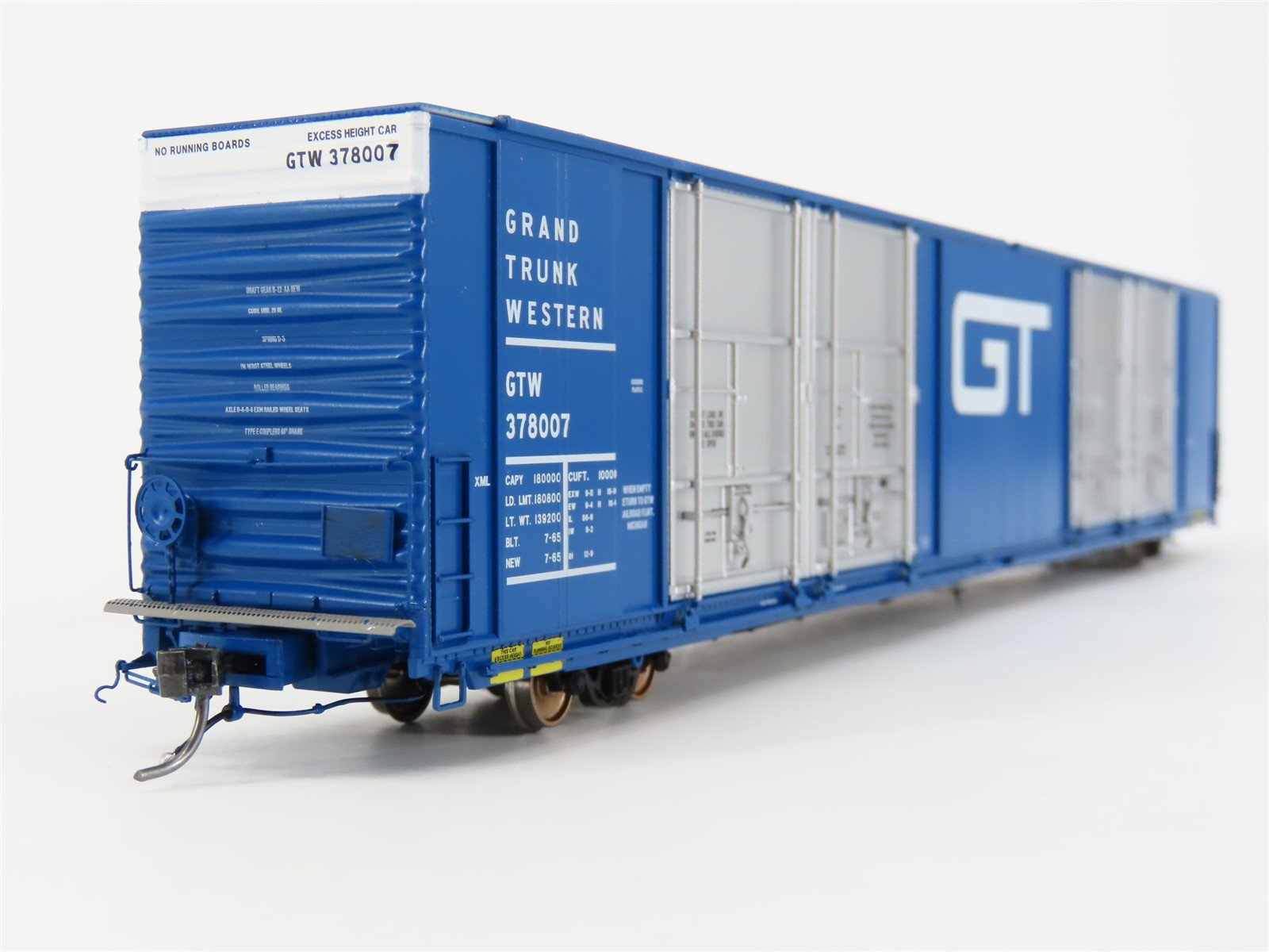 HO Scale Class One Models FC00415 GTW Railway 86' Auto Parts Boxcar #378007