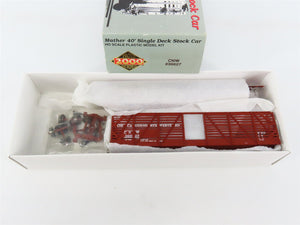 HO PROTO 2000 Kit CNW Chicago North Western 40' Single Deck Stock Car #36627