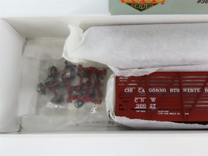 HO PROTO 2000 Kit CNW Chicago North Western 40' Single Deck Stock Car #36627