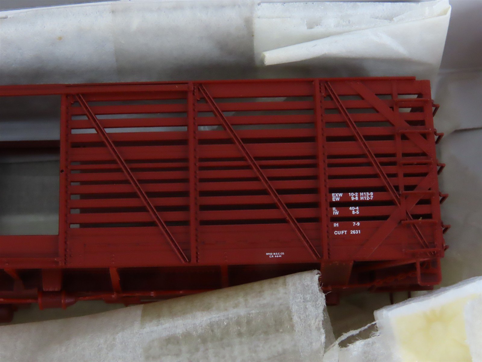 HO Scale PROTO 2000 Kit #30944 C&NW Chicago & North Western 40' Stock Car 32846