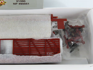 HO Scale PROTO 2000 Kit #21390 NP Northern Pacific Railroad 40' Stock Car #80051