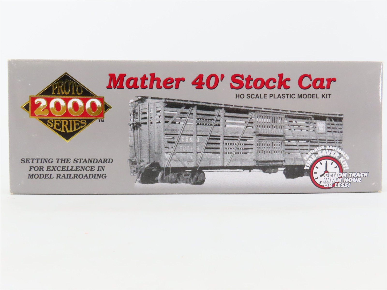HO Scale PROTO 2000 Kit #30951 NISX 40' Stock Car #377
