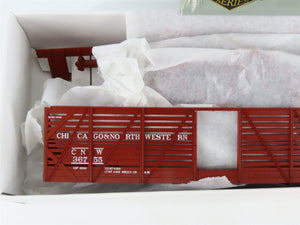 HO Scale PROTO 2000 Kit CNW Chicago North Western Railroad 40' Stock Car #36755