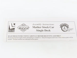 HO Scale PROTO 2000 Kit #30948 GM&O Gulf Mobile & Ohio 40' Stock Car #108024