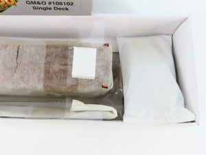 HO Scale PROTO 2000 Kit #30949 GM&O Gulf Mobile & Ohio 40' Stock Car #108102