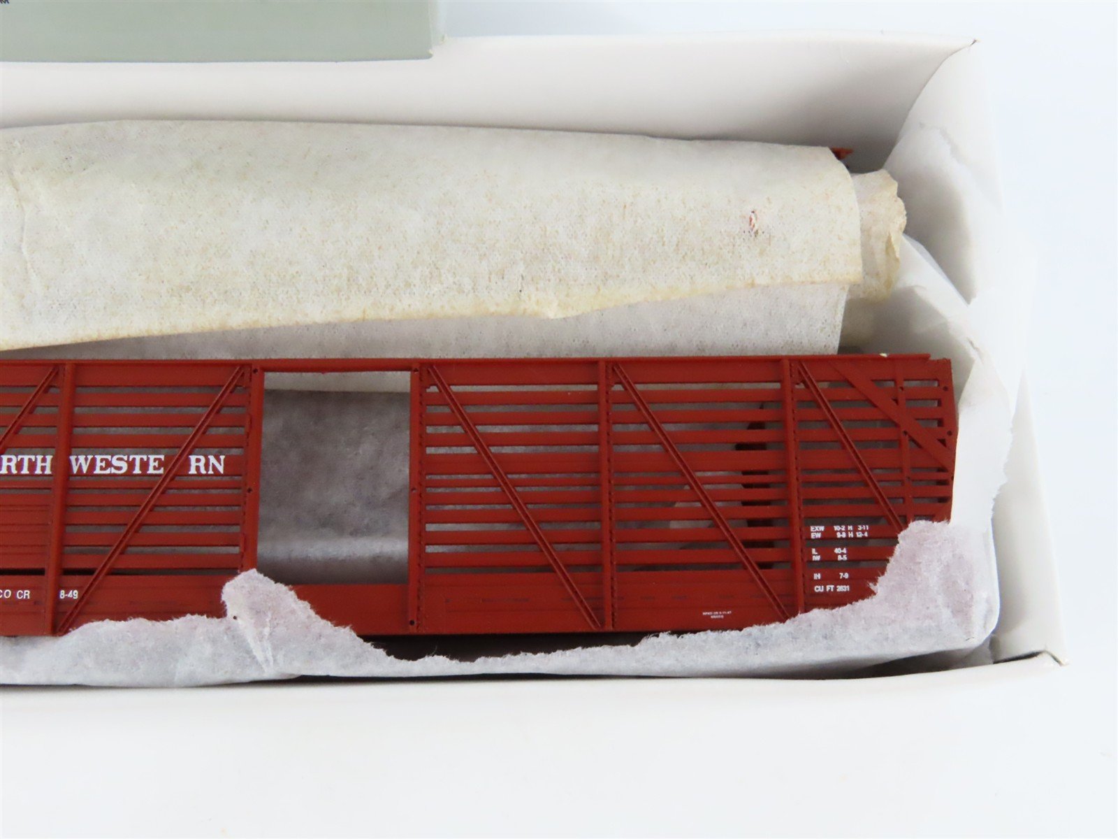 HO Scale PROTO 2000 Kit #21201 CNW Chicago North Western 40' Stock Car #36519