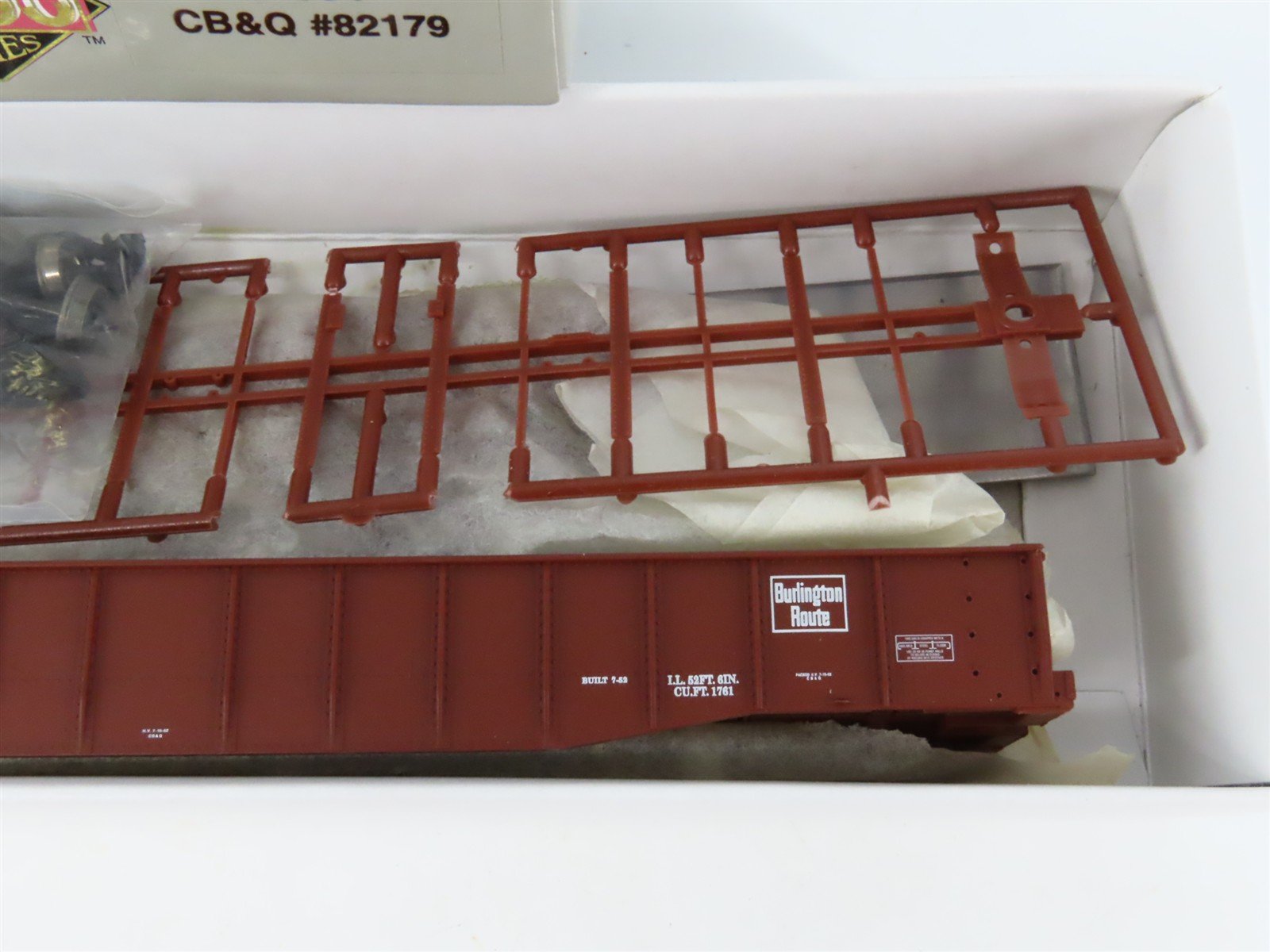 HO Scale PROTO 2000 Kit #21034 CB&Q Burlington Route 52' 6